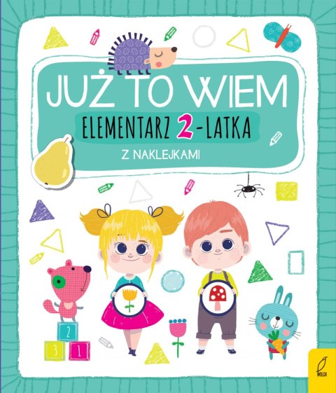 Elementarz 2-latka z naklejkami już to wiem