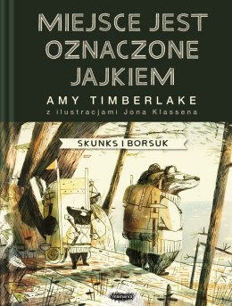 Miejsce jest oznaczone jajkiem. Skunks i Borsuk. Tom 2