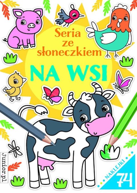 Na wsi. Seria ze słoneczkiem