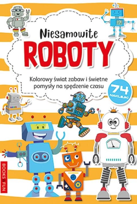 Niesamowite roboty. Kolorowanka