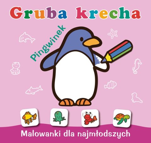 Pingwinek. Gruba krecha