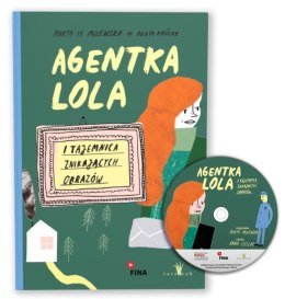 Agentka Lola i Tajemnica znikających obrazów + CD