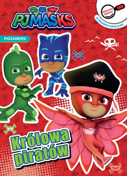 Królowa piratów. Odszukaj różnice. PJ Masks