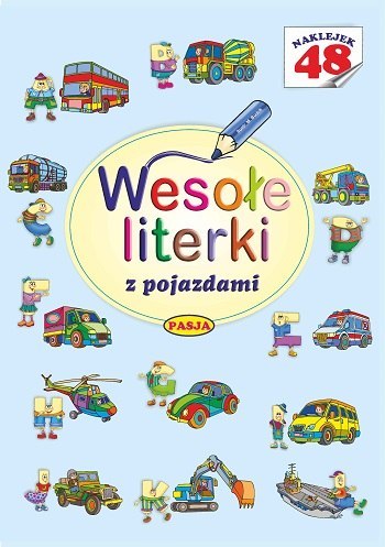 Wesołe literki z pojazdami