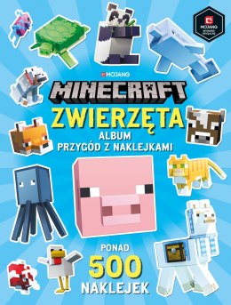 Zwierzęta. Album przygód z naklejkami. Minecraft