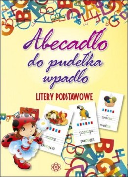 Abecadło do pudełka wpadło Litery podstawowe