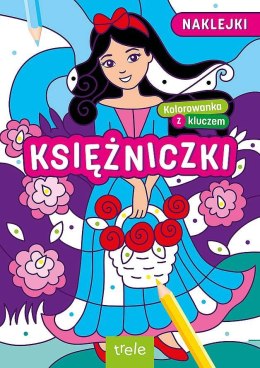 Kolorowanki z kluczem. Księżniczki