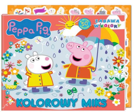 Kolorowy miks. Zabawa w kolory. Świnka Peppa