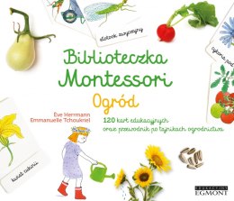 Ogród. Biblioteczka Montessori