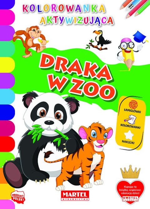 Draka w ZOO. Kolorowanka aktywizująca