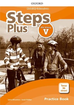 Steps Plus Szkoła podstawowa klasa 5 Materiały ćwiczeniowe + Online Practice