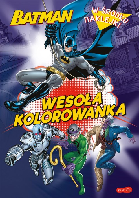 Batman. Wesoła kolorowanka