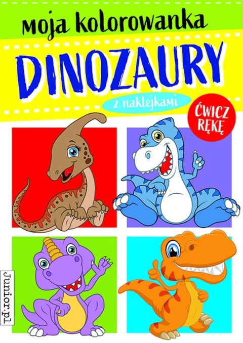 Dinozaury. Moja kolorowanka