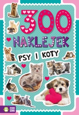 Psy i koty. 300 naklejek