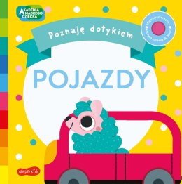 Pojazdy. Akademia Mądrego Dziecka. Poznaję dotykiem