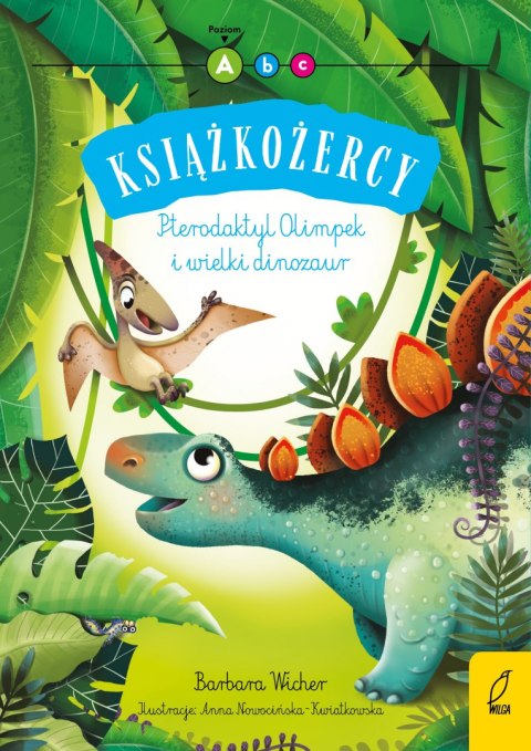 Pterodaktyl Olimpek i wielki dinozaur. Książkożercy. Poziom A