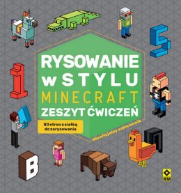 Rysowanie w stylu Minecraft zeszyt ćwiczeń