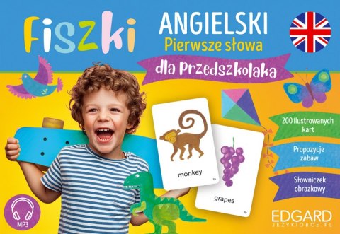 Angielski. Pierwsze słowa dla przedszkolaka. Fiszki wyd. 2