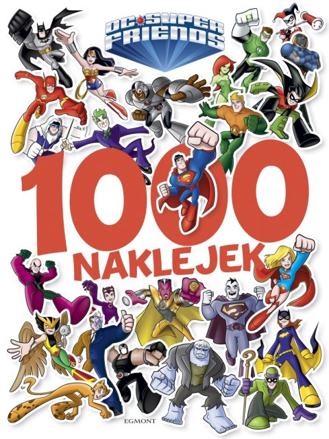 DC Super friends. 1000 naklejek