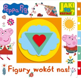 Figury wokół nas! Jaki to kształt? Śwnka Peppa