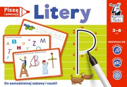 Litery. Piszę i zmazuję. Kapitan Nauka wyd. 4