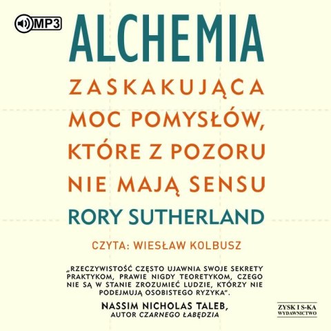 CD MP3 Alchemia. Zaskakująca moc pomysłów, które z pozoru nie mają sensu