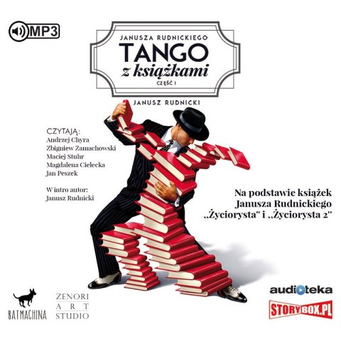 CD MP3 Janusza rudnickiego tango z książkami część 1