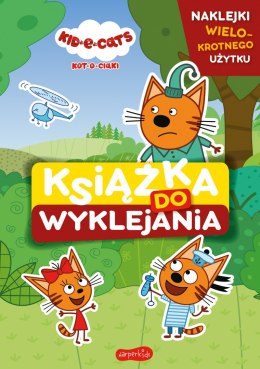 Kot-o-ciaki. Książka do wyklejania