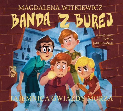 CD MP3 Tajemnica Gwiazdy Morza. Banda z Burej. Tom 4