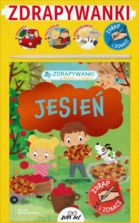 Jesień. Zdrapywanki z Manią i Tyniem