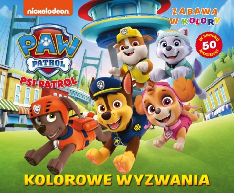 Kolorowe wyzwania. Zabawa w kolory. Psi Patrol