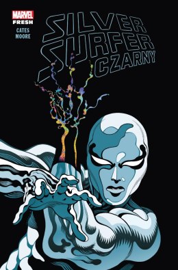 Silver Surfer. Czarny. Marvel Fresh