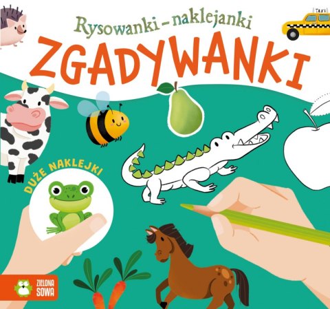 Zgadywanki. Rysowanki-naklejanki Zgadywanki. Rysowanki-naklejanki