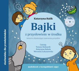 Bajki z przysłowiem w środku, konspekty + CD