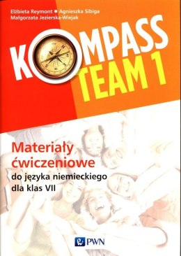 Kompass Team 1 Materiały ćwiczeniowe do języka niemieckiego dla klas 7 Szkoła podstawowa