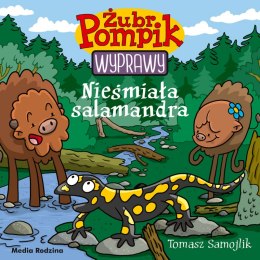 Nieśmiała salamandra. Żubr Pompik wyd. 2