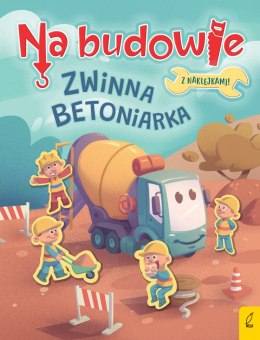 Zwinna betoniarka. Na budowie