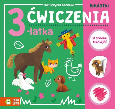 Ćwiczenia 3-latka. Edulatki