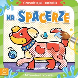 Na spacerze. Malowanka wodna. Czarodziejski pędzelek