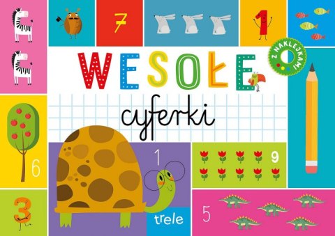 Wesołe cyferki. Blok z tekturą