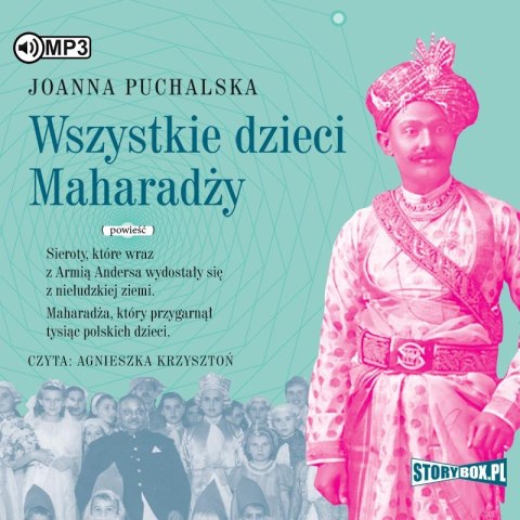 CD MP3 Wszystkie dzieci Maharadży