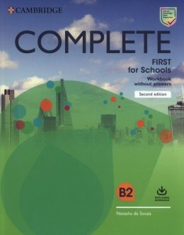 Complete First for Schools Workbook without Answers with Audio Download