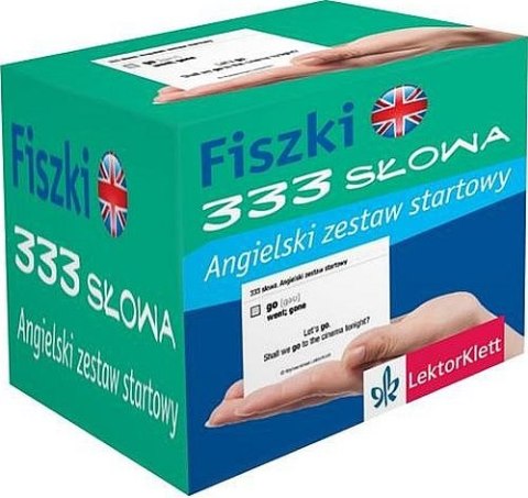 Fiszki 333 słowa Angielski Zestaw startowy PONS W.1