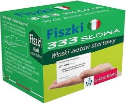 Fiszki 333 słowa Włoski Zestaw startowy PONS W.1