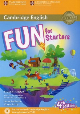 Fun for Starters Student's Book with Online Activities with Audio and Home Fun Booklet 2