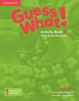 Guess What! 3 Activity Book with Online Resources