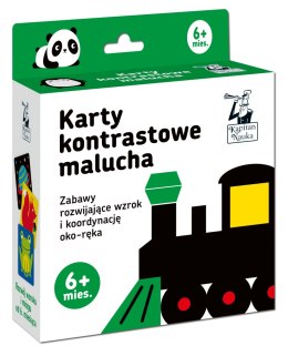 Karty kontrastowe malucha. (6+ mies.). Kapitan Nauka