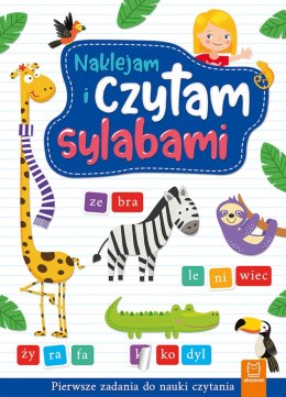 Naklejam i czytam sylabami. Pierwsze zadania do nauki czytania wyd. 2