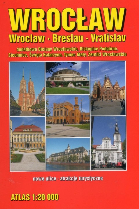 Wrocław atlas 1:20 000