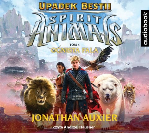 CD MP3 Ognista fala Spirit Animals Upadek bestii Tom 4